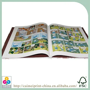 Coloring English Children on Demand Comic Book Printing in China