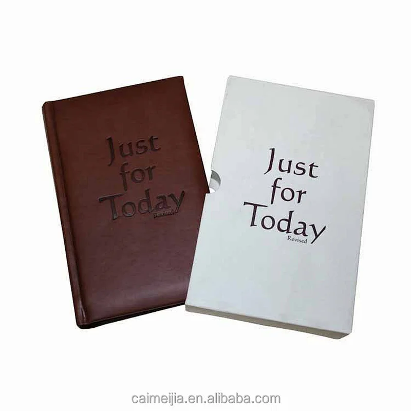 OEM Daily Planner Pu Engrave Leather Notebook