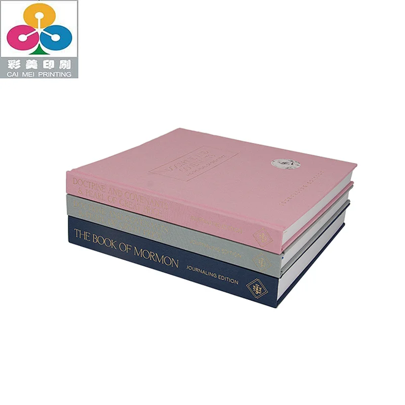 OEM Hardcover Book Printing and Binding Cloth Cover Services