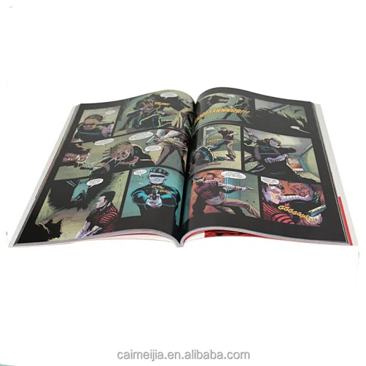 Comic Book Color Printing