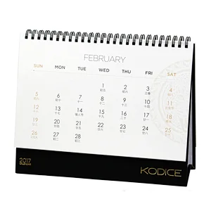 New Design A4 Size Paper Office Desk Calendar Printing