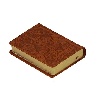 Cheap Leather Cover The Holy Bible Full Book Printing Service