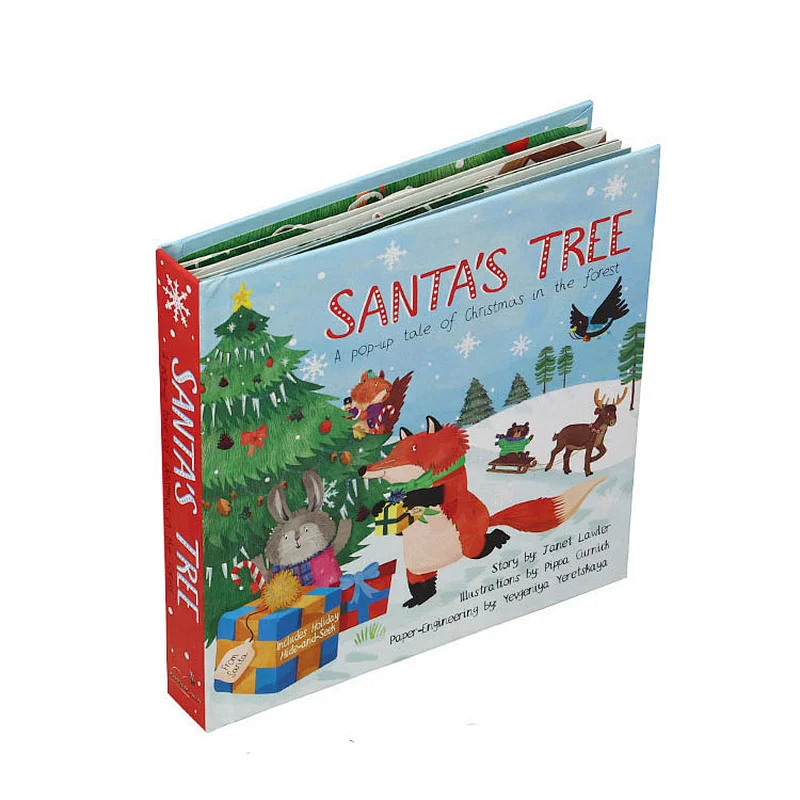 Custom High Quality Children's Pop Up Books For Preschool Kids