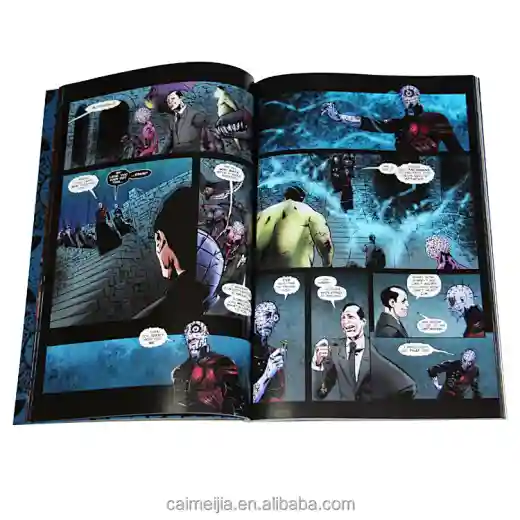 Comic Book Color Printing