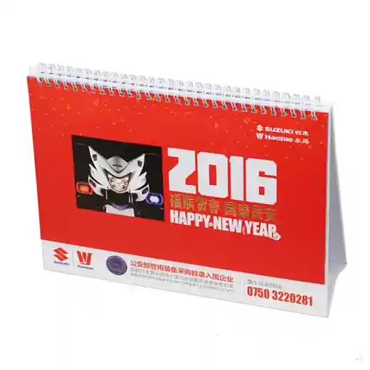 Stand Up Desk Calendar Printing