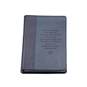 Quality Promotional Custom Leather Work Notebook Printing LOGO Custom