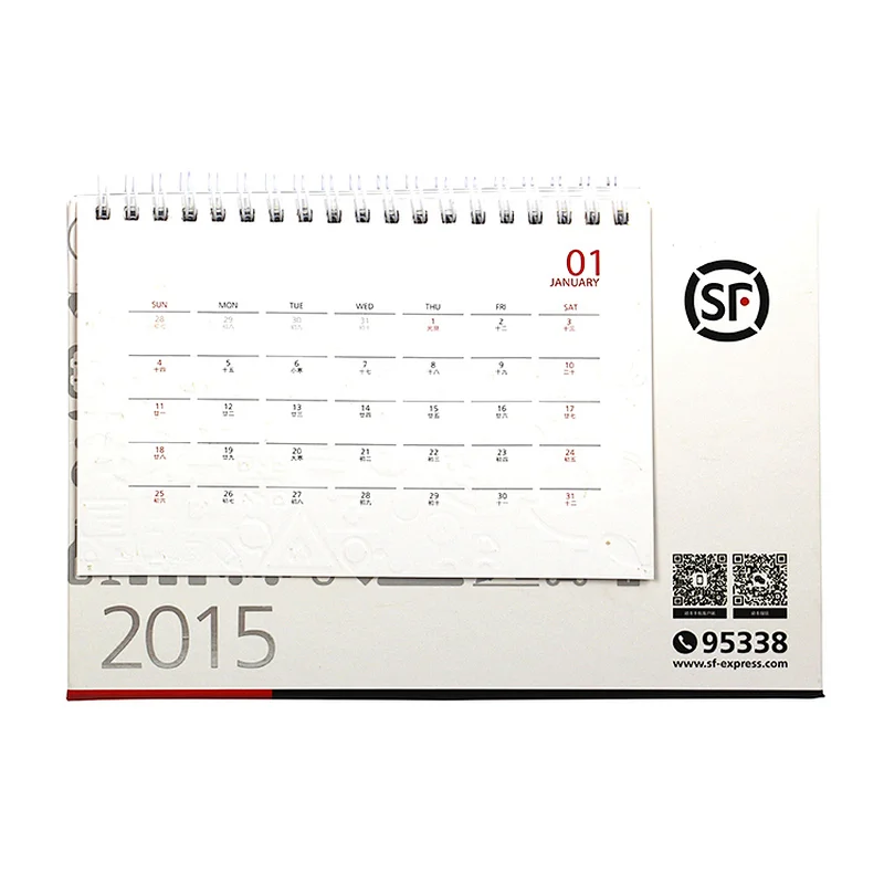 Custom 365 Day Stand Up Desk Calendar Printing
