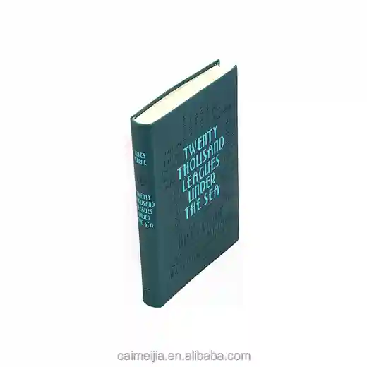  pu leather cover hardcover book printing