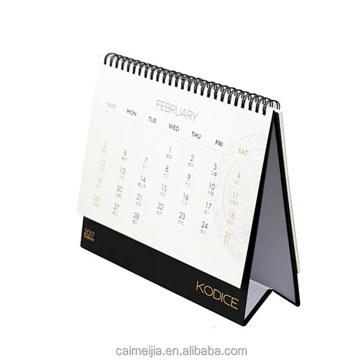 daily desk calendar printing service