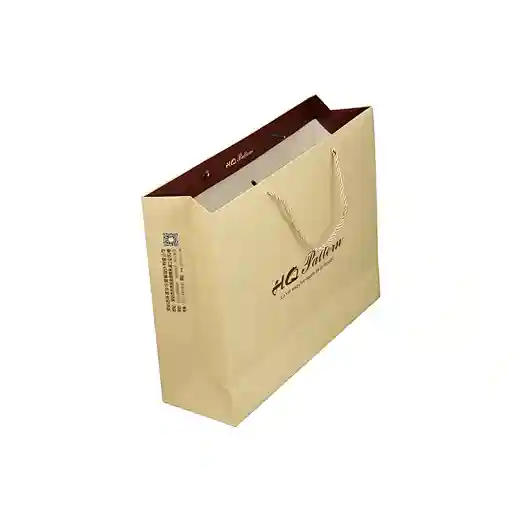 oem coloured paper gift bags with handles