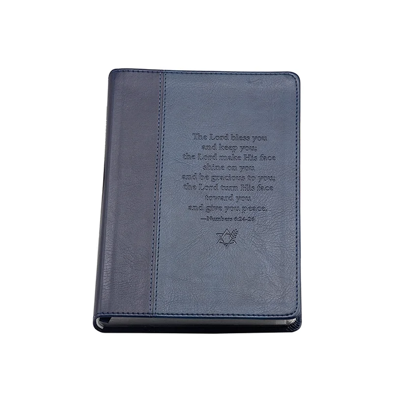 Custom Pu Leather Diary Style Notebook Printing