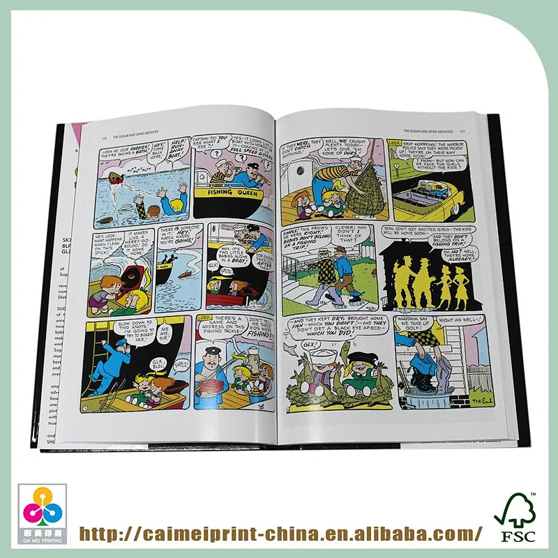 Cheap Comic Book Paper Printing in China