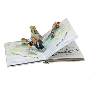Hot Sales Pop Up Cardboard Children Book Printing