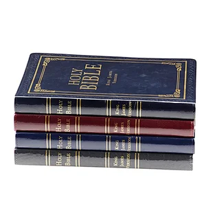 Wholesale Holy Bible Printing OEM Cheap Hardcover Professional Bible