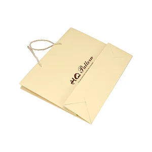 Custom Printed Grocery Shopping Packaging Coloured Paper Gift Bags with Handles