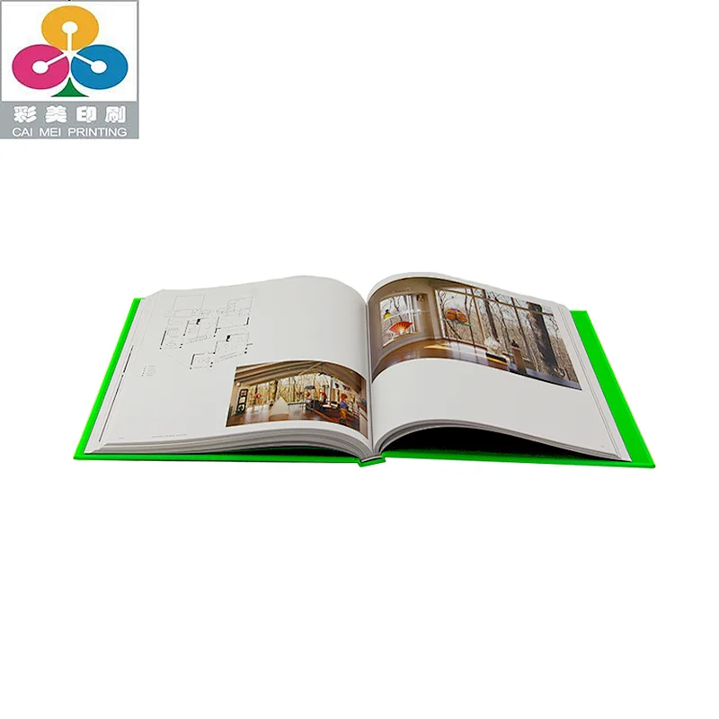 OEM Custom Print Hardcover Architecture Book Binding Printing