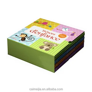 Hard Board Book Kid Story Professional Full Color Custom Printing