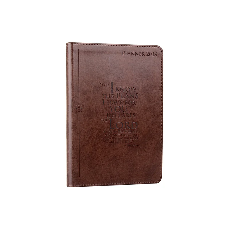 Custom Planner Printing Leather Journal Writing Notebook
