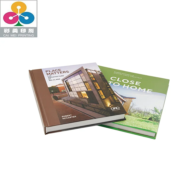 Custom Architecture Square Ridge Hardcover Digital Print on Demand Services Books