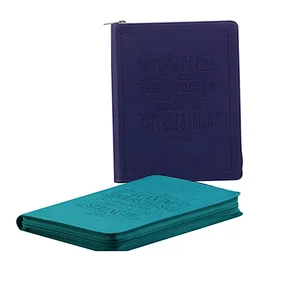 Printing Design Your Own Colored Leather Notebooks With Zipper