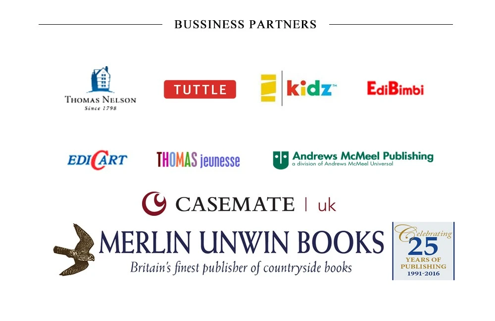 printed paper book business partners
