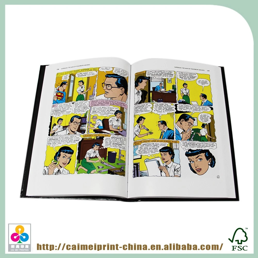 China cheap comic book paper printing