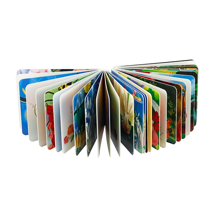 Full color Children 3D Board Books Printing On Demand Custom Books For Fids