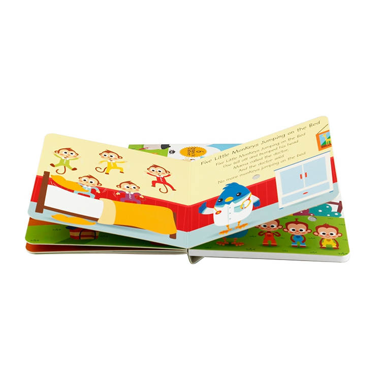 oem cardboard printing book printing
