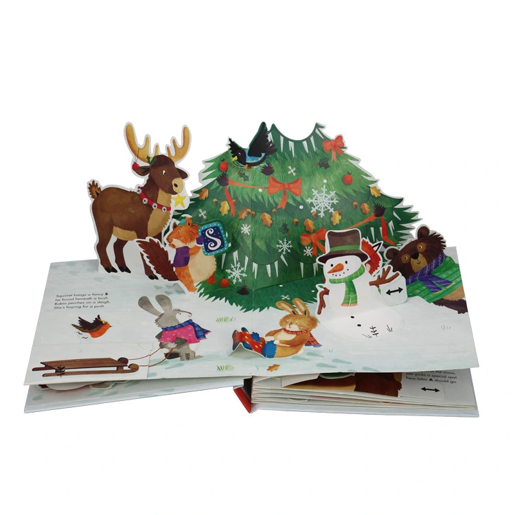 Hot Sales Pop Up Cardboard Children Books Printing