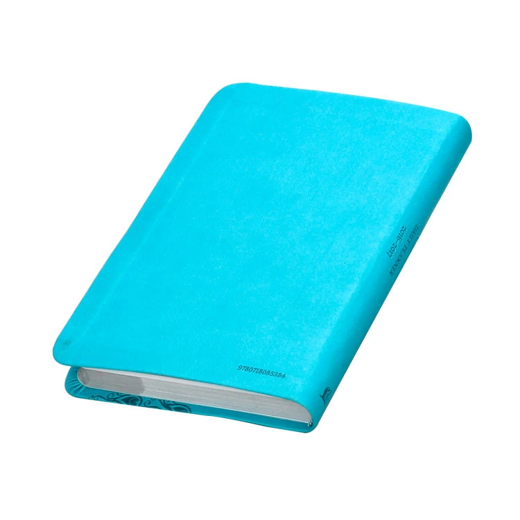 OEM Custom Logo Classic A5 Pu Leather Cover Journal Notebook Printing