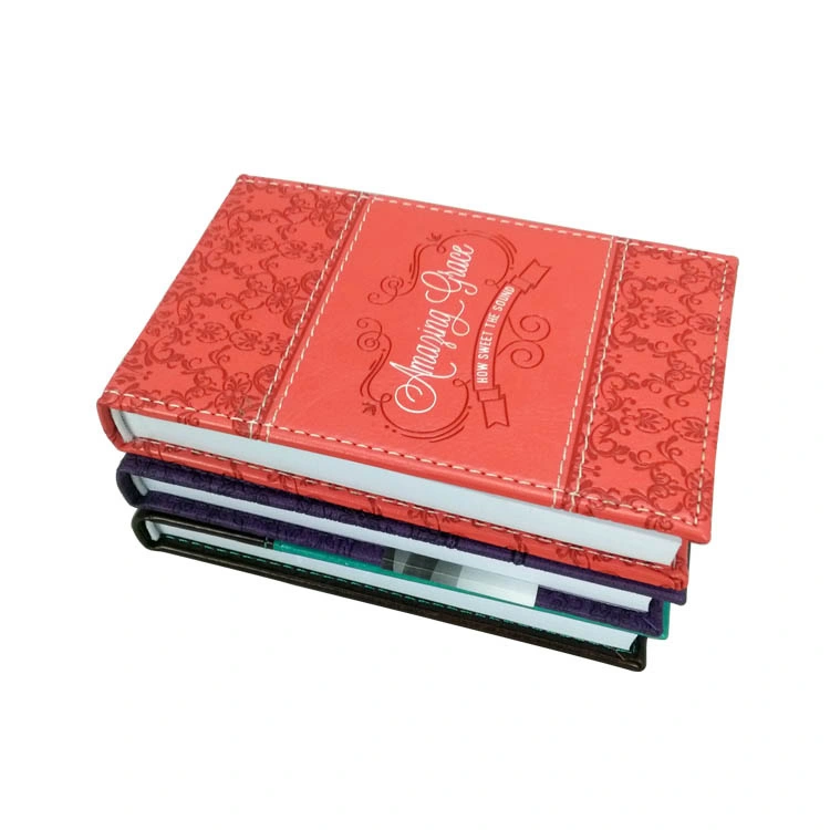 Custom Notebooks & Writing Pads book printing with PU Leather Cover