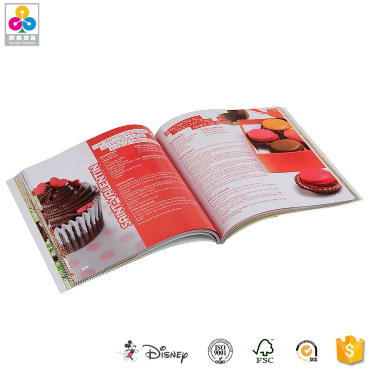 Glossy Lamination Advertising Book/Leaflet/Catalogue/Magazine Printing