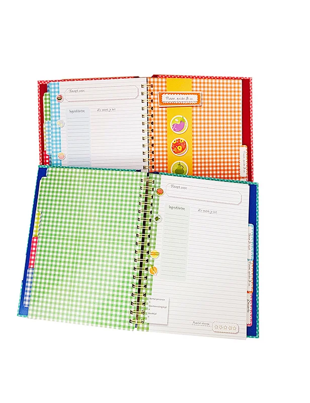 high quality spiral notebook printing