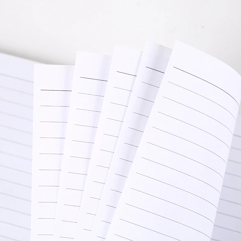 Wholesale Office and School 80 Pages Customizable A5 Plastic Spiral Notebook