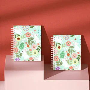 OEM Daily Planner School A5 Spiral Ring Notebook Printing Wholesale