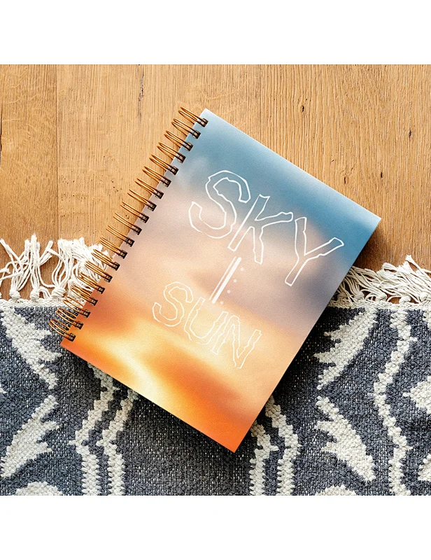 high quality spiral ring notebook