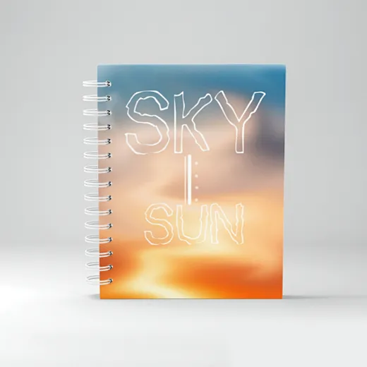 spiral ring notebook printing