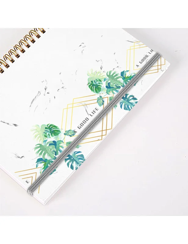 a5 size spiral notebook printing