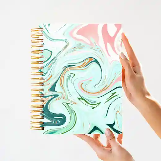 high quality spiral ruled notebook