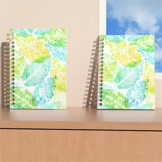 hardback notebook spiral bound printing