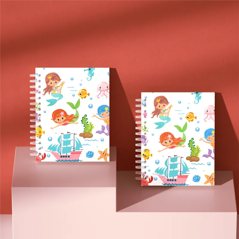high quality spiral notebook diary printing