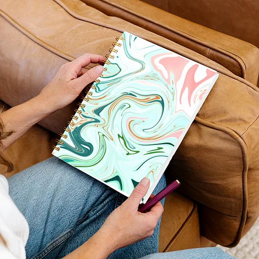spiral ruled notebook printing
