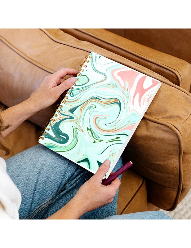 spiral ruled notebook printing
