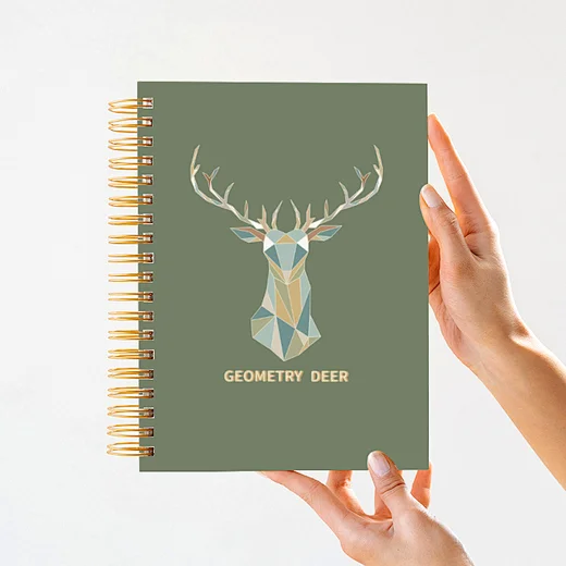 Best-Selling Office Stationery Hardcover Journal Spiral Notebook with Logo