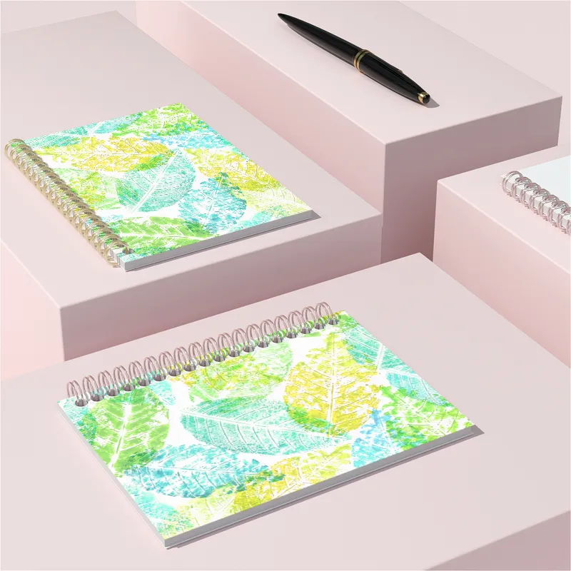 oem hardback notebook spiral bound printing