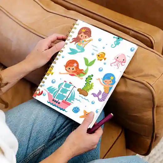high quality spiral notebook diary