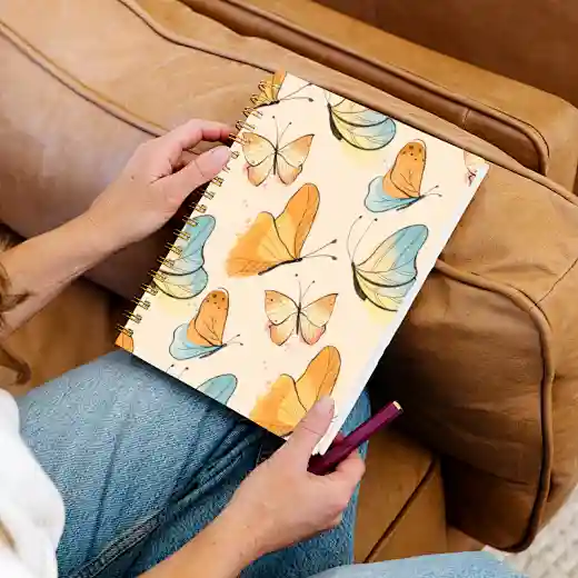 high quality wire spiral notebook
