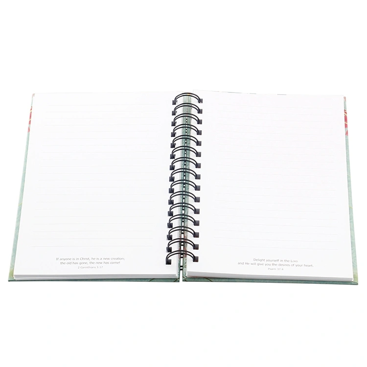 high quality a5 hard cover notebook printing