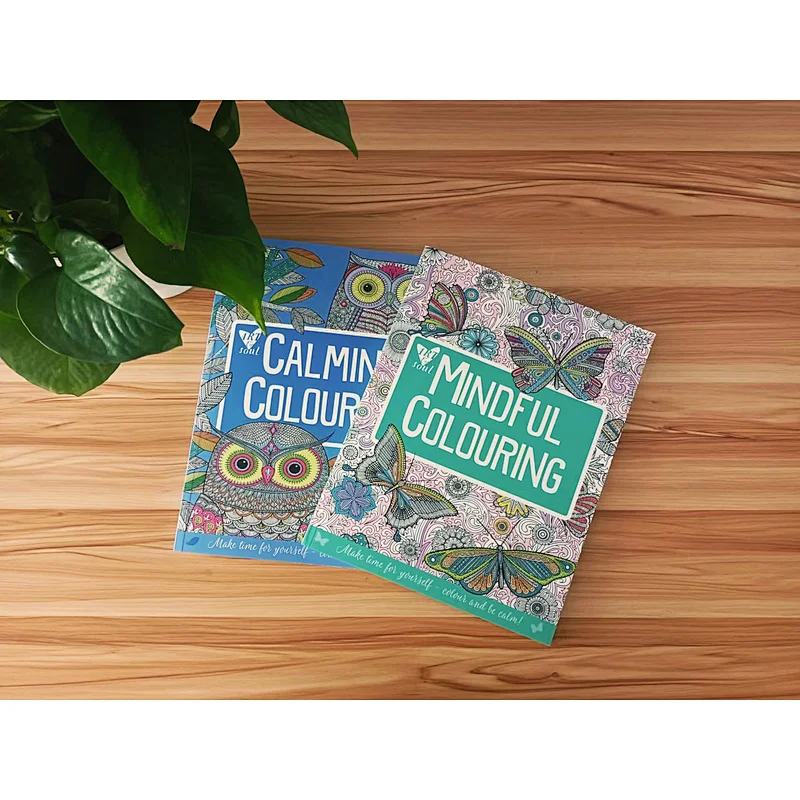 Custom Softcover Adult Coloring Book Printing