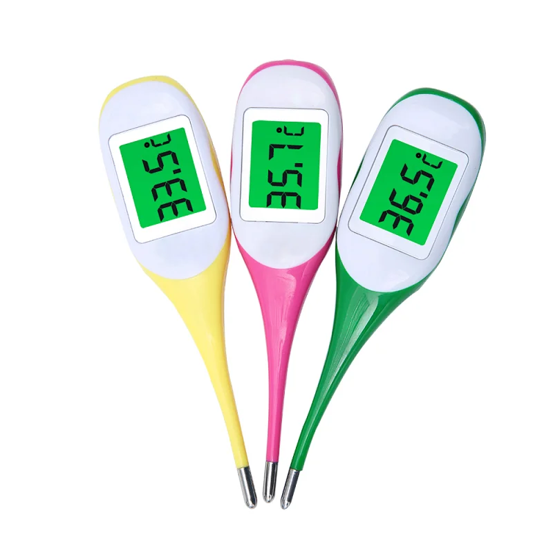 Best BIG screen Auto Close-off Replaceable Battery Body Fever Digital Thermometer